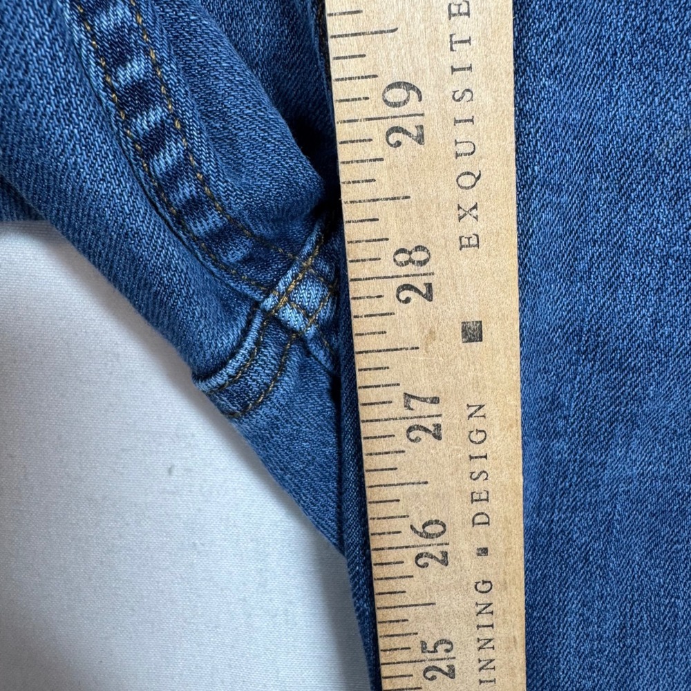 Carhartt Slim Fit Jeans Womens 8 Regular Blue‎ Denim Medium Wash BD4976-W - Picture 8 of 13